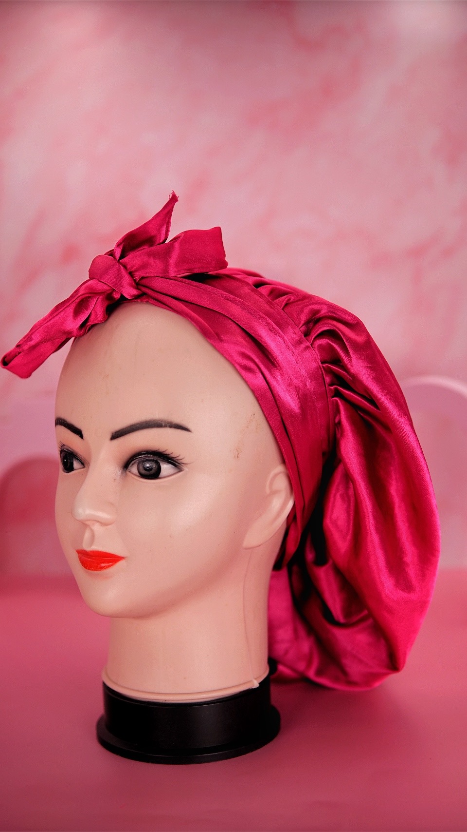 Two-way Satin Bonnet